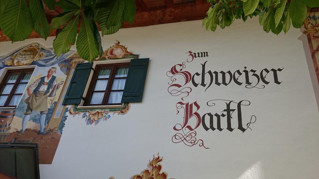 Zum Schweizerbartl Motel Garmisch-Partenkirchen Eksteriør bilde